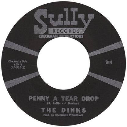The Dinks (2) : Nina-Kocka-Nina / Penny A Tear Drop (7", Styrene)