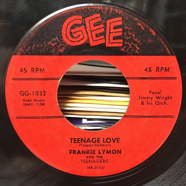 Frankie Lymon & The Teenagers : Paper Castles / Teenage Love (7", Single)