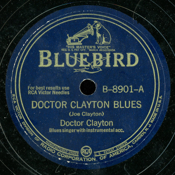 Doctor Clayton : Doctor Clayton Blues / Gotta Find My Baby (Shellac, 10")