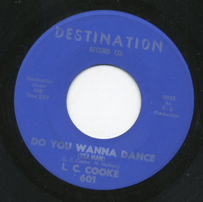 L.C. Cook : I'll Wait For You / Do You Wanna Dance (Yea Man) (7")