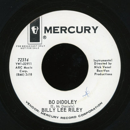 Billy Lee Riley : Bo Diddley / Memphis (7", Promo)