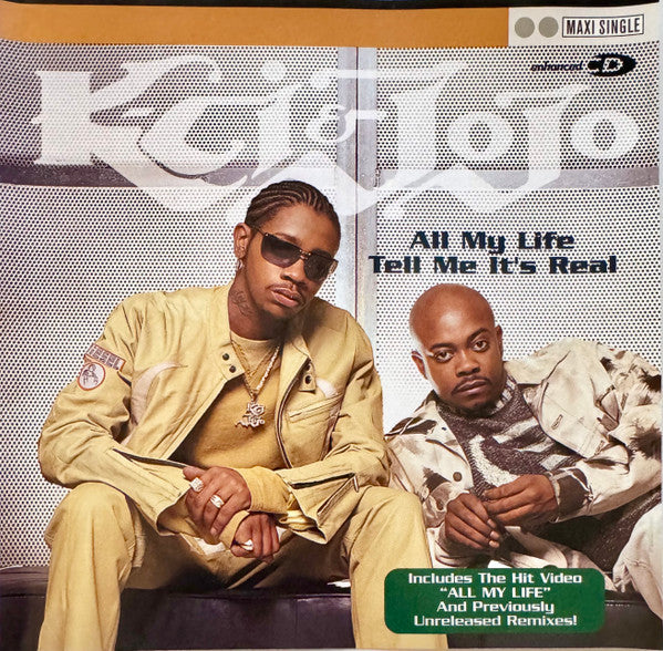K-Ci & JoJo : All My Life / Tell Me It's Real (CD, Maxi, Enh)