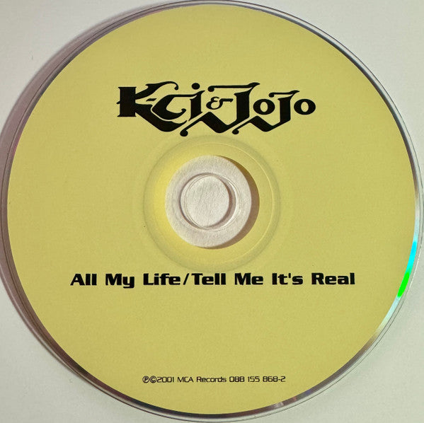 K-Ci & JoJo : All My Life / Tell Me It's Real (CD, Maxi, Enh)