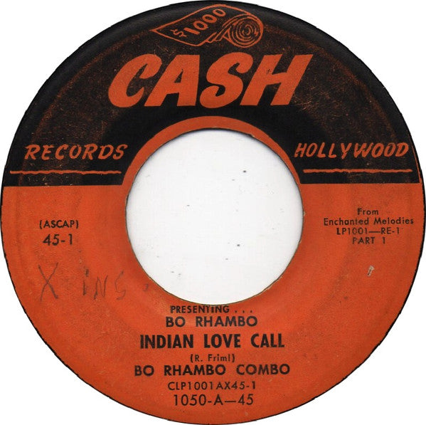 Bo Rhambo Combo : Jump Time / Indian Love Call (7")