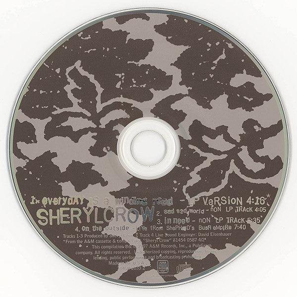 Sheryl Crow : Everyday Is A Winding Road (CD, Maxi)