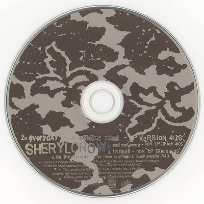 Sheryl Crow : Everyday Is A Winding Road (CD, Maxi)
