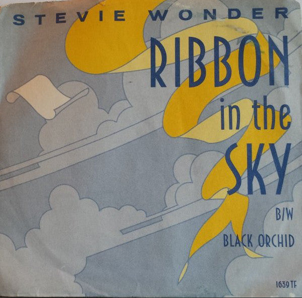 Stevie Wonder : Ribbon In The Sky (7", Promo)