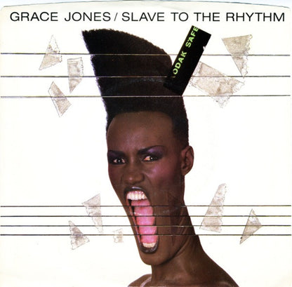 Grace Jones : Slave To The Rhythm (7", Promo)
