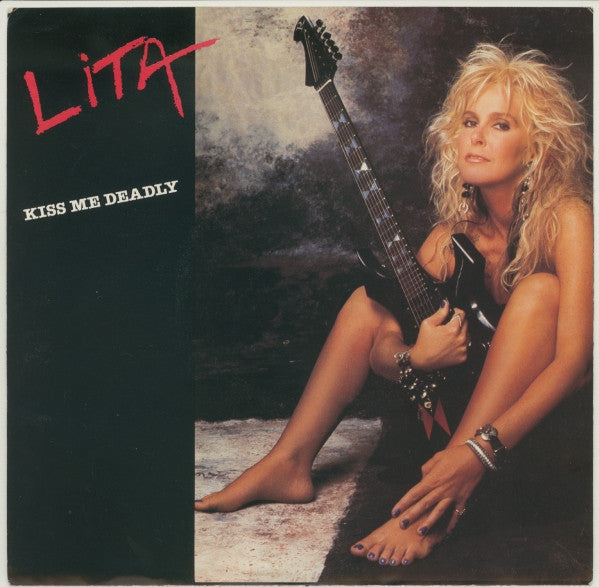 Lita Ford : Kiss Me Deadly (7", Single, Promo)