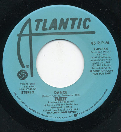 Ratt : Dance (7", Single, Promo)