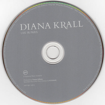 Diana Krall : Live In Paris (CD, Album, UML)