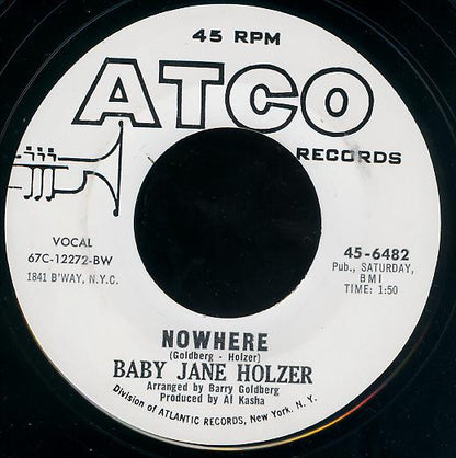 Jane Holzer : Rapunzel (7", Promo)