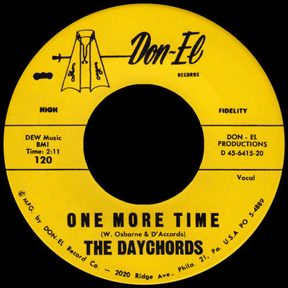 The Daychords : One More Time / Too Bad (7")
