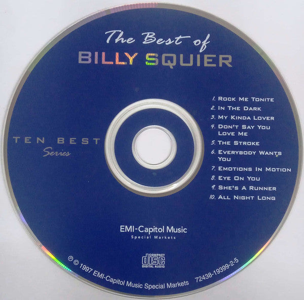 Billy Squier : The Best Of (CD, Comp)