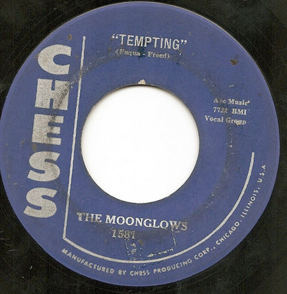 The Moonglows : Sincerely / Tempting (7", RE)