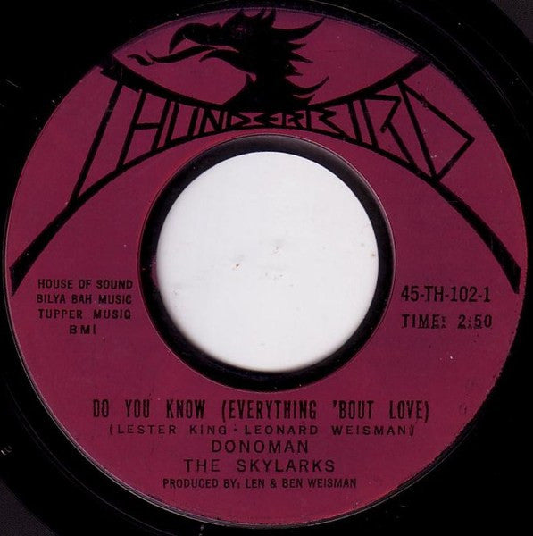 Donoman : Do You Know (Everything 'Bout Love) / Here Comes The Fool (7", Styrene)