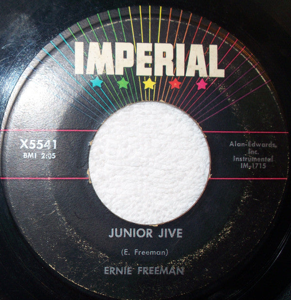 Ernie Freeman : Jamboree / Junior Jive (7")