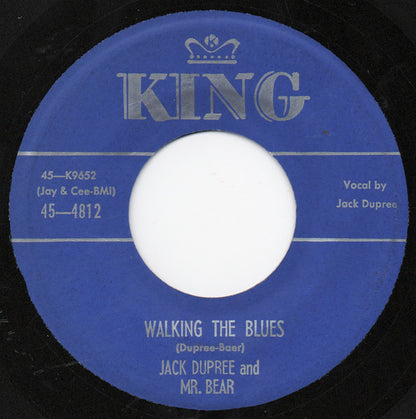 Champion Jack Dupree And Mr. Bear / Mr. Bear : Walking The Blues / Daybreak Rock (7", Single)
