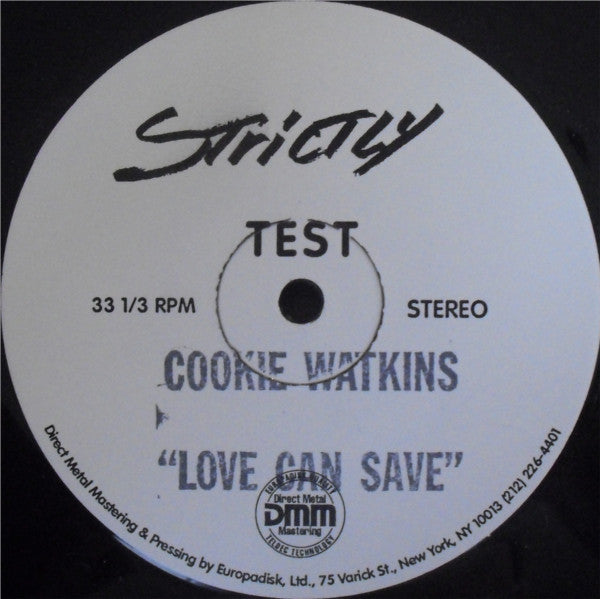 Cookie Watkins : Love Can Save (12", TP)