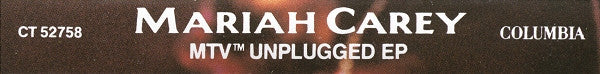 Mariah Carey : MTV Unplugged EP (Cass, EP)