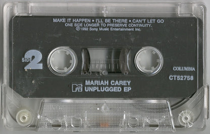 Mariah Carey : MTV Unplugged EP (Cass, EP)