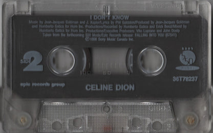 Céline Dion : Because You Loved Me (Theme From "Up Close & Personal") (Cass, Single)