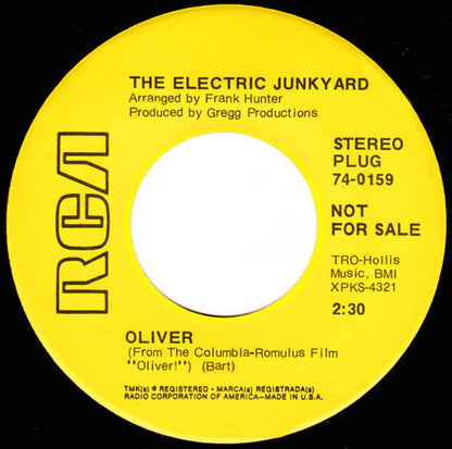 The Electric Junkyard : Oliver (7", Single, Promo)