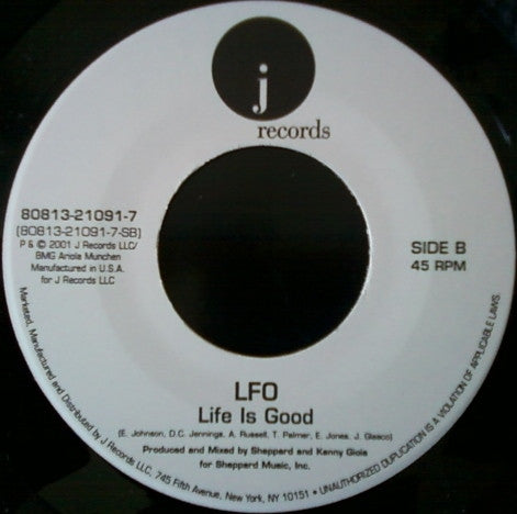 Lyte Funkie Ones : Every Other Time (7", Single)