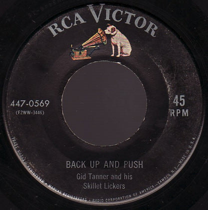 Gid Tanner & His Skillet Lickers : Down Yonder (7", Single, RE)