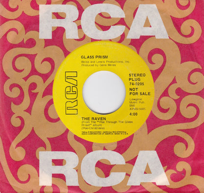 Glass Prism : The Raven (7", Single, Promo)