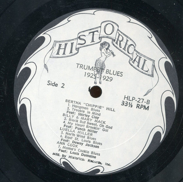 Various : Trumpet Blues 1925-29 (LP, Comp)
