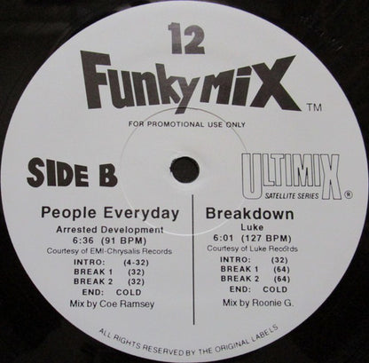 Various : Funkymix 12 (3x12", Comp, Promo)