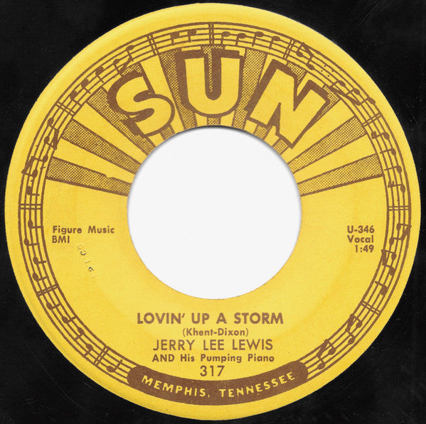 Jerry Lee Lewis : Lovin' Up A Storm (7", Single)
