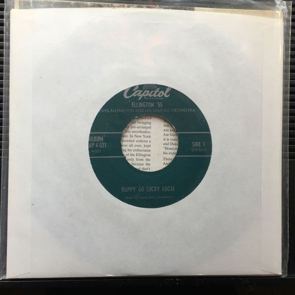 Duke Ellington And His Orchestra : Ellington '55, Part 4 (7", Single)