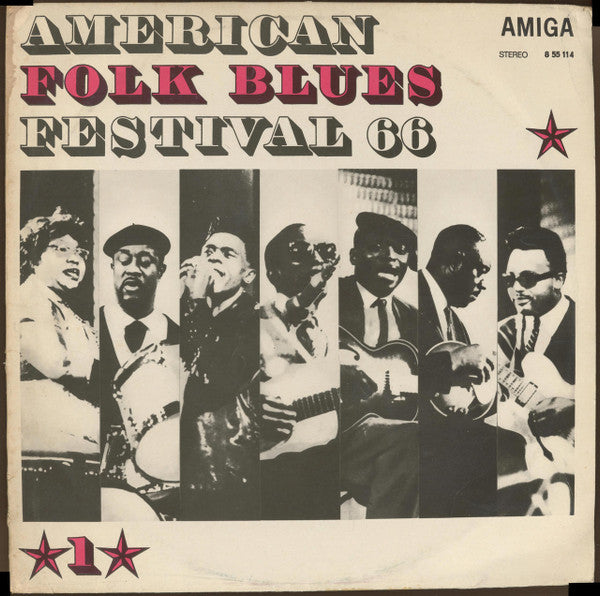 Various : American Folk Blues Festival 66 - 1 (LP, Album, RE)