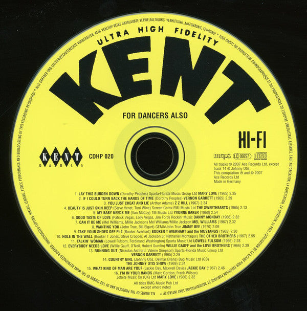 Various : For Dancers Also (CD, Comp, RE, RM)