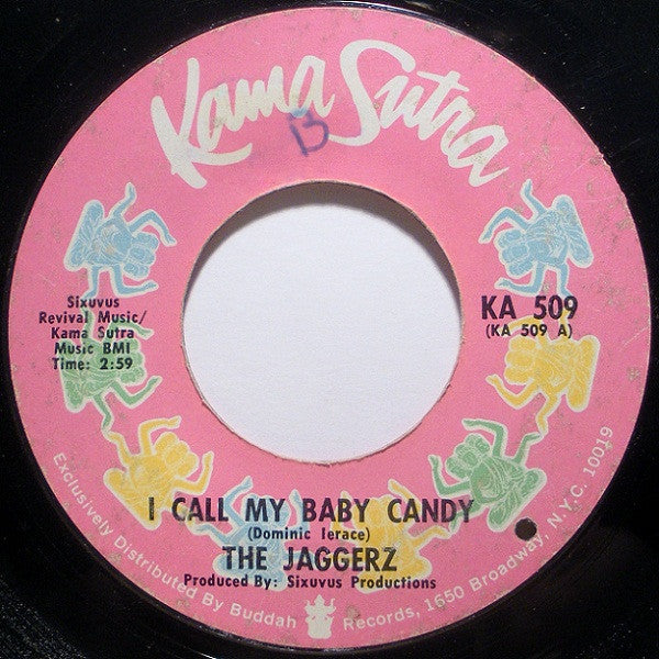 The Jaggerz : I Call My Baby Candy (7", Single, Styrene, Pit)