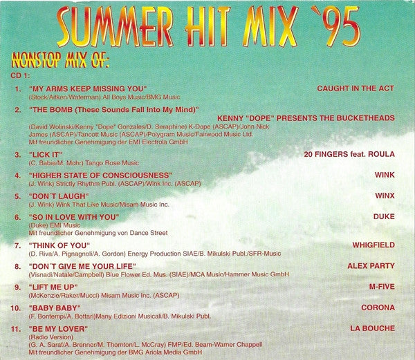 Various : Summer Hit Mix '95 (2xCD, Mixed)