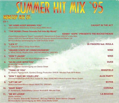 Various : Summer Hit Mix '95 (2xCD, Mixed)