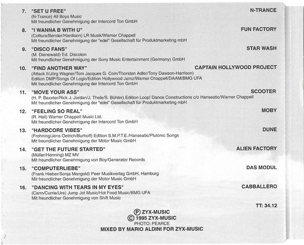 Various : Summer Hit Mix '95 (2xCD, Mixed)