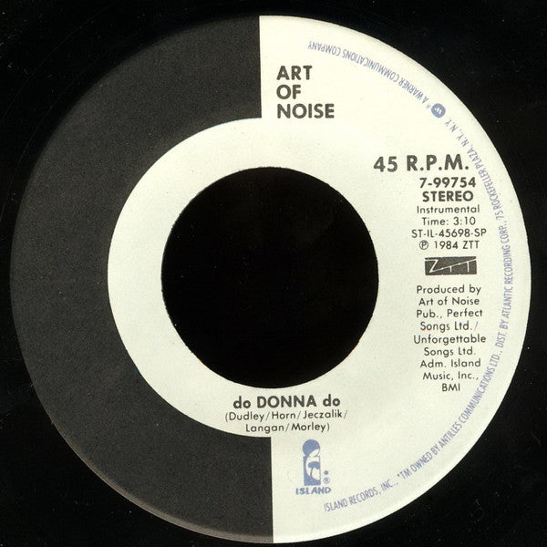 The Art Of Noise : Close (To The Edit) (7", Single, Spe)
