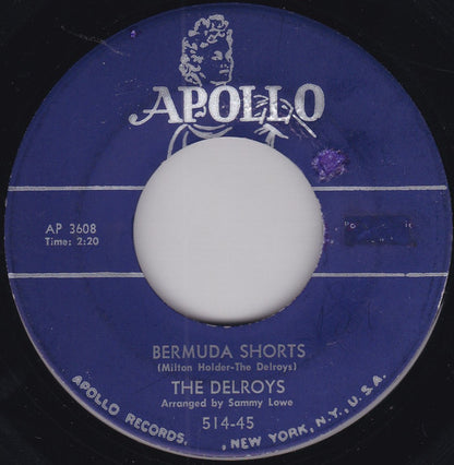 The Delroys / Milton Sparks (2) With The Delroys : Bermuda Shorts / Time (7")