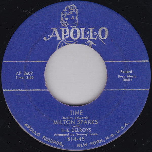 The Delroys / Milton Sparks (2) With The Delroys : Bermuda Shorts / Time (7")