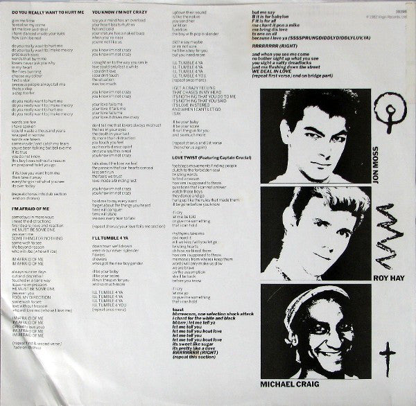 Culture Club : Kissing To Be Clever (LP, Album, RE, Pit)