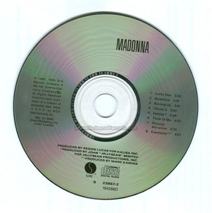Madonna : Madonna (CD, Album, Club)