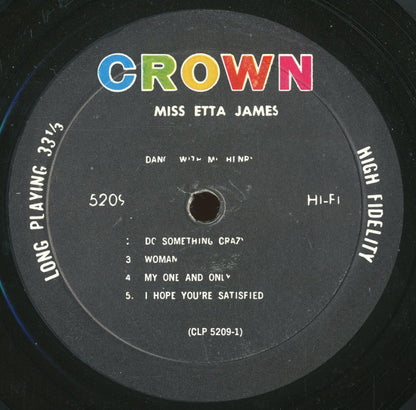 Etta James : Miss Etta James (LP, Album, Mono)
