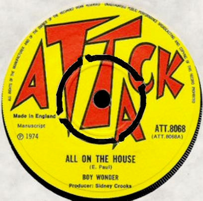 Boy Wonder (12) : All On The House (7", Single)