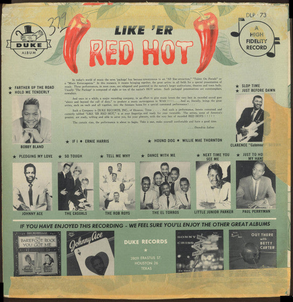 Various : Like 'Er Red Hot (LP, Comp, Mono)