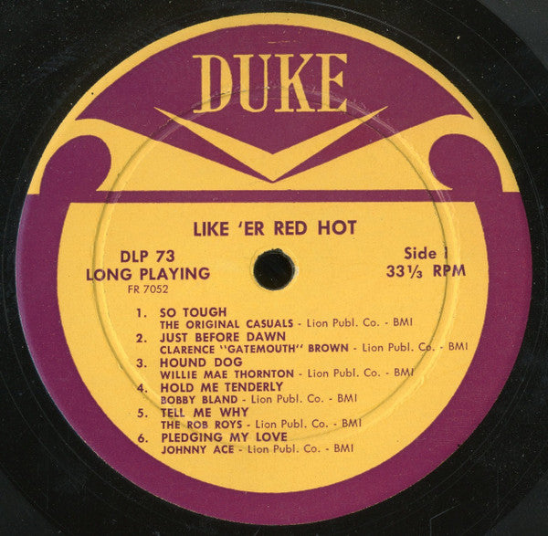 Various : Like 'Er Red Hot (LP, Comp, Mono)