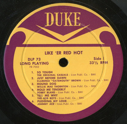 Various : Like 'Er Red Hot (LP, Comp, Mono)
